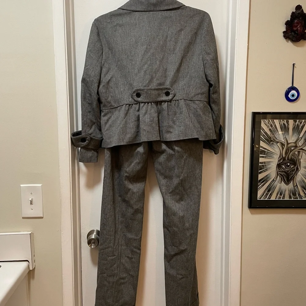 Club Monaco Grey Tailored Suit Set - Picture 11 of 16